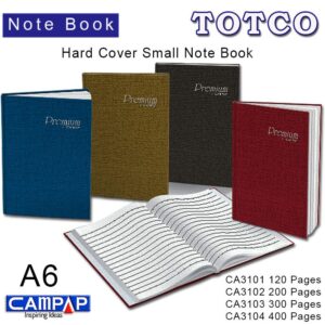 Hard Cover Note Book A6