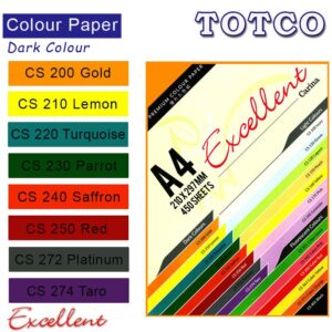 Excellent Colour Paper A4 Dark Colour