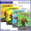 Lucky Star 2 Sheet Card A4 120gsm Dark Colour 2