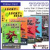 Lucky Star 2 Sheet Card A4 120gsm Dark Colour 3
