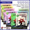 Lucky Star 2 Sheet Card A4 120gsm Light Colour 4