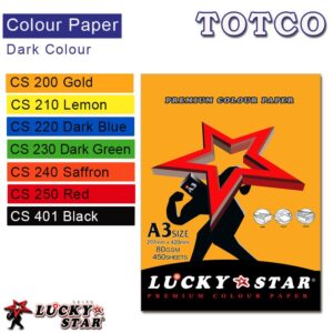 Lucky Star Color Paper A3 Dark Colour