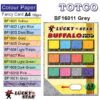 Lucky Star Color Paper A4 Fancy Card buffalo - Grey