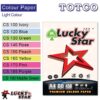 Lucky Star Color Paper A4 Light Colour 80gms