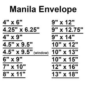 Manila Envelope