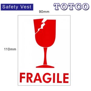 Sticker - "FRAGILE" (100 pcs)