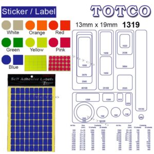 Sticker/Label Adhesive 1319