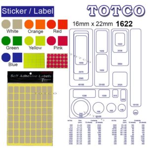 Sticker/Label Adhesive 1622