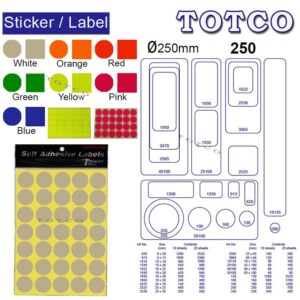 Sticker/Label Adhesive 250