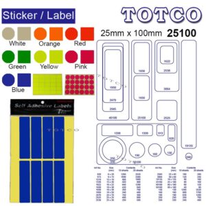 Sticker/Label Adhesive 25100