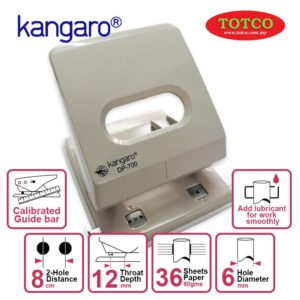 Kangaro 2-Hole Paper Puncher DP-700