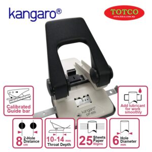 Kangaro 2-Hole Paper Puncher DP-850