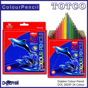 Dolphin Full Length Colour Pencil 12's / 24's