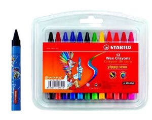 Stabilo Yippy-Wax 28 Wax Crayons