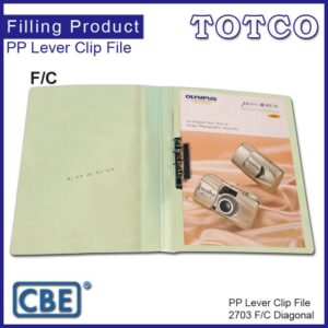 CBE 2703 F/C PP Lever Clip File (Diagonal)