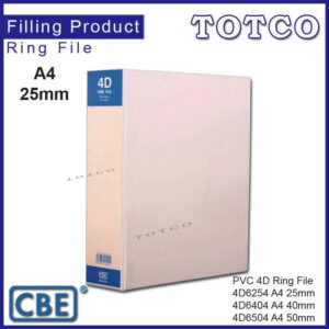 CBE 4D Ring File A4