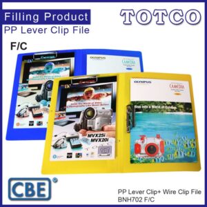 CBE BNH702 F/C PP Lever Clip + Wire Clip File
