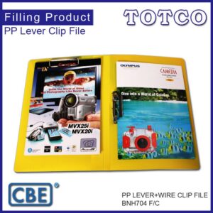 CBE BNH704 F/C PP Lever Clip + Wire Clip File