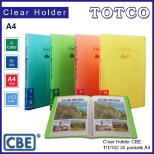 CBE Clear Holder 110102 (A.S.Life) A4 - 10 pockets