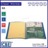 CBE Clear Holder 75020 B5 - 20 pockets
