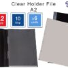 CBE Clear Holder 82020 A2 - 10 pockets