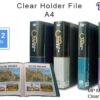 CBE Clear Holder Metallic Pearl MP A4 - 20 / 40 / 60 / 80 / 100 pockets