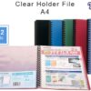 CBE Clear Holder PP 86020 A4 - 20 pockets
