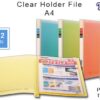 CBE Clear Holder PP T359A A4 - 20 pockets