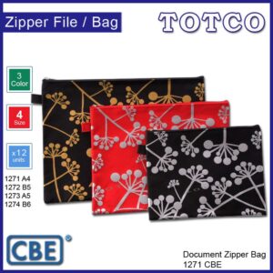 CBE Document Zipper Bags 1271 / 1272 / 1273 / 1274