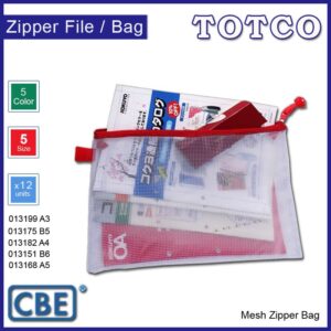 CBE Mesh Zipper Bag