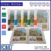 CBE Translucent Clear Holder 76010 A4 - 10 pockets