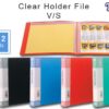 CBE Voucher Clear Holder F303 A5 - 20 pockets