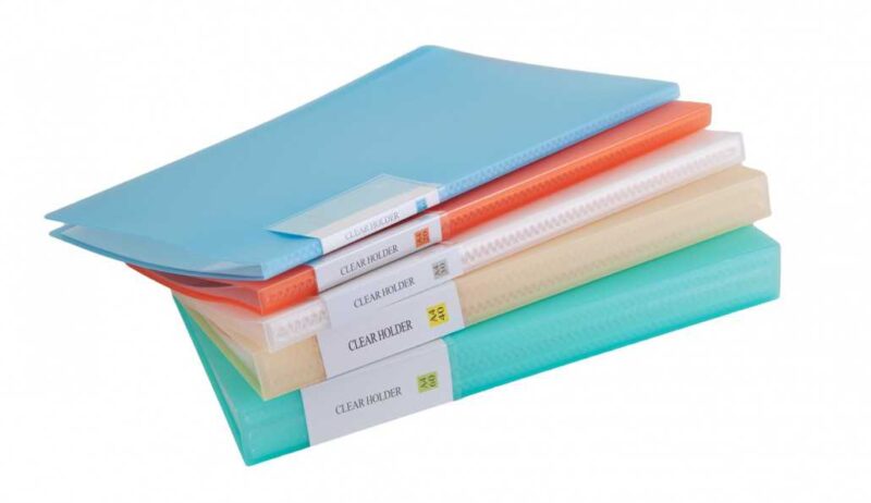 East-File Clear Holder CNA (Non-Refillable) A4 - 10 / 20 / 30 / 40 / 60 pockets