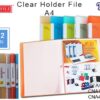 East-File Clear Holder CNA (Non-Refillable) A4 - 10 / 20 / 30 / 40 / 60 pockets