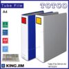 KING JIM 1475GSV Tube File A4 50mm A4