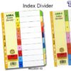 ABBA AB22037-10 Extra Strong Paper Divider - 10 colours