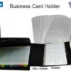 Bindermax W30981 Business Card File - 500 pockets