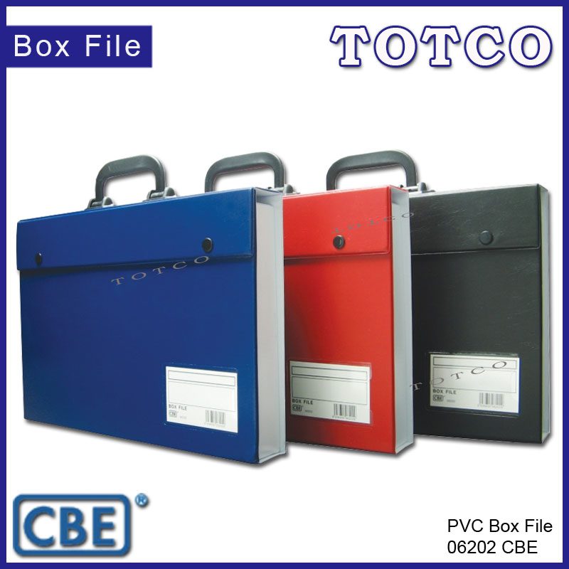 CBE 06202 PVC Box File