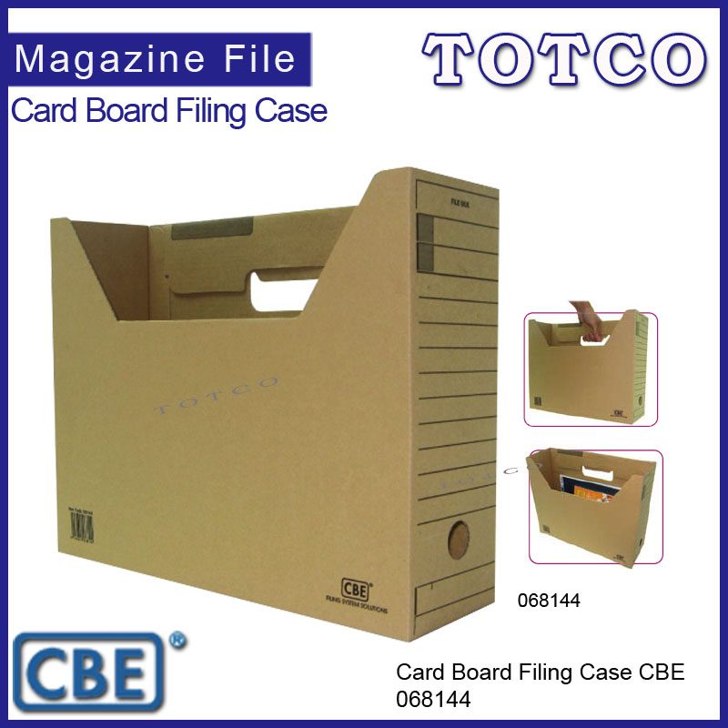 CBE 068144 Card Board Filing Case