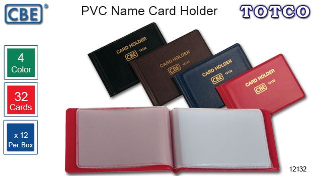 CBE 12132 PVC Name Card Holder