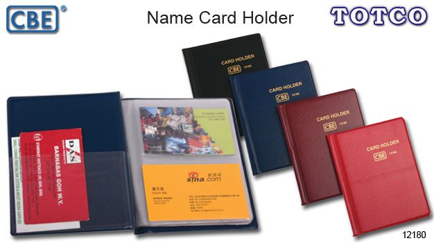 CBE 12180 PVC Name Card Holder