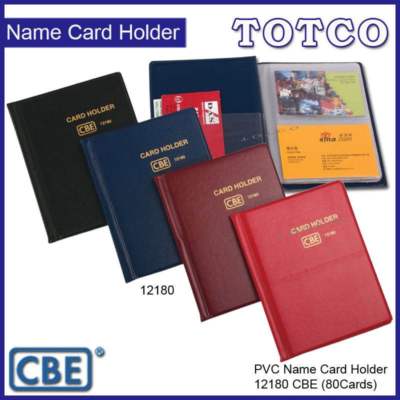 CBE 12180 PVC Name Card Holder