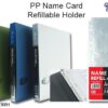 CBE BC300H PP Refillable Name Card Holder A4