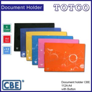 CBE Document Holder 112A A4 (with Button)
