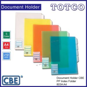 CBE Document Holder PP Folder 803A A4