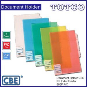CBE Document Holder PP Folder 803F F4