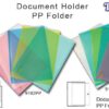 CBE Document Holder PP Folder 9101 F4