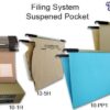 CBE Filing System Continuous Suspended Pocket