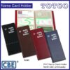 CBE PVC Name Card Holder