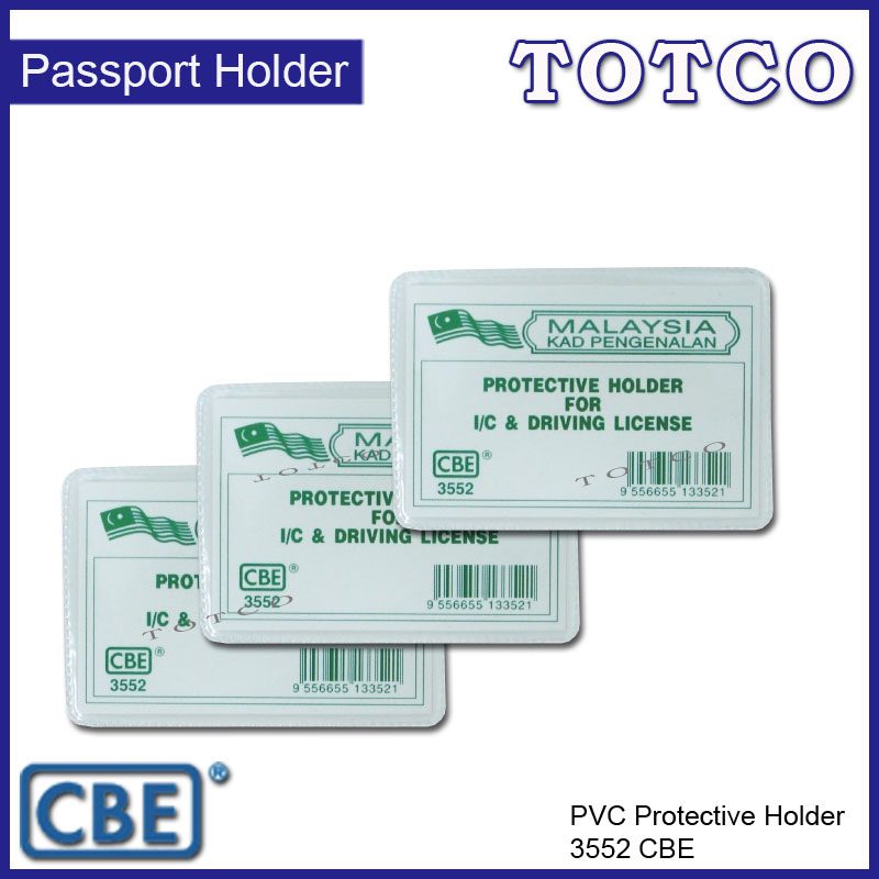 CBE PVC Protective Holder